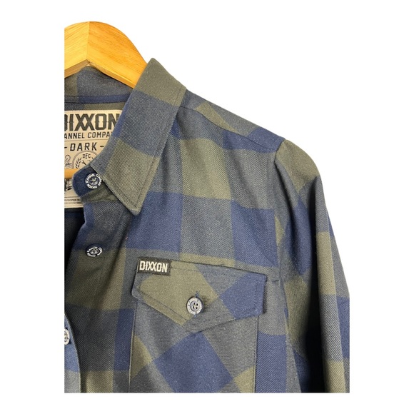 FINAL SALE RARE DIXXON Women's Flannel D-Dark-30 | Size Medium - Picture 5 of 7